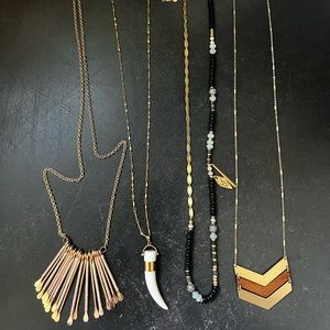 Necklace bundle- mix of Stella and dot and Francesca’s necklaces.